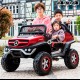 Детский электромобиль Mercedes-Benz Unimog 2011 Concept 4x4 (ПОЛНЫЙ ПРИВОД, ДВУХМЕСТНЫЙ, кожа, резиновые колеса)