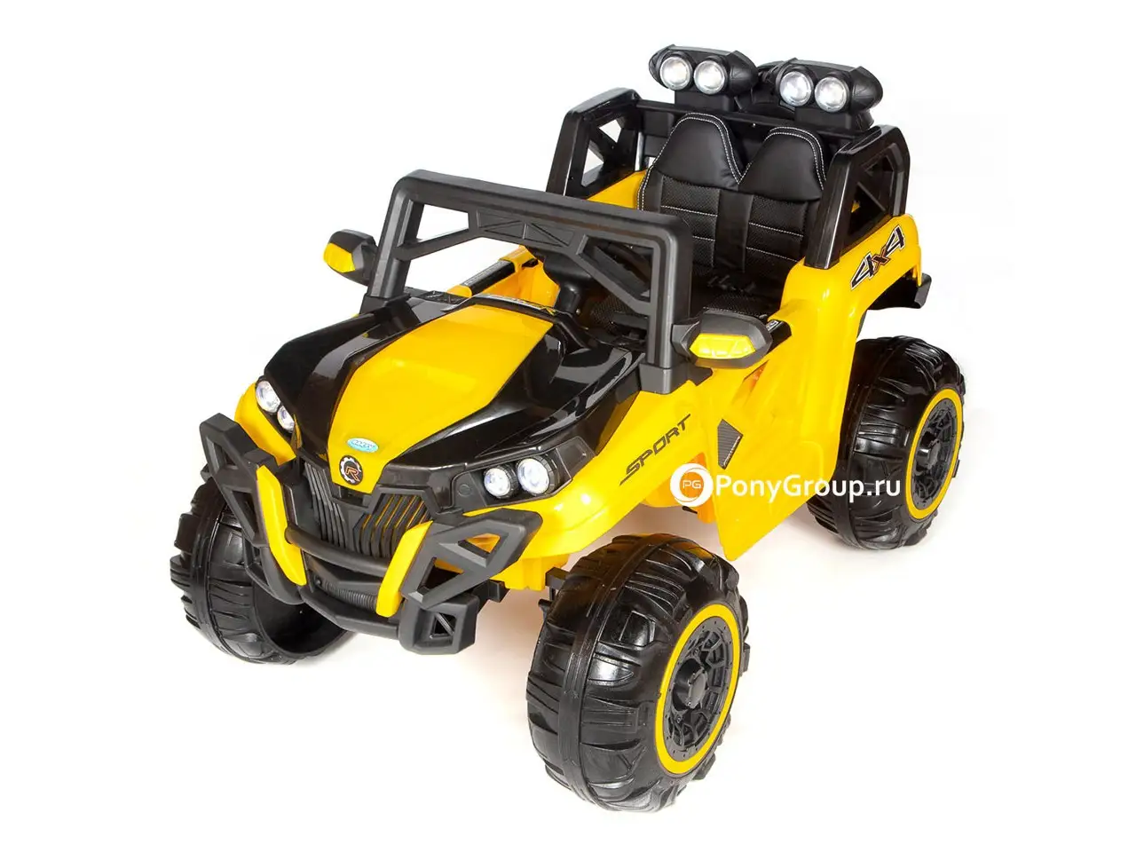Детский электромобиль BUGGY T777MP 4x4 полноприводный 4WD с монитором ...
