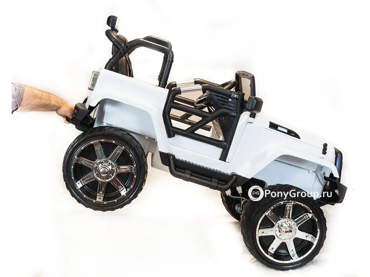 White jeep kids clearance