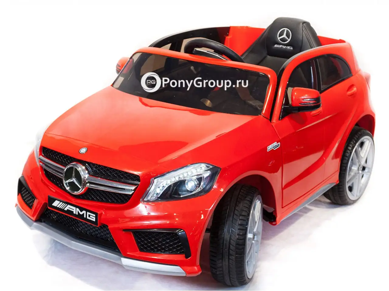 Детский электромобиль Mercedes Benz a45 белый