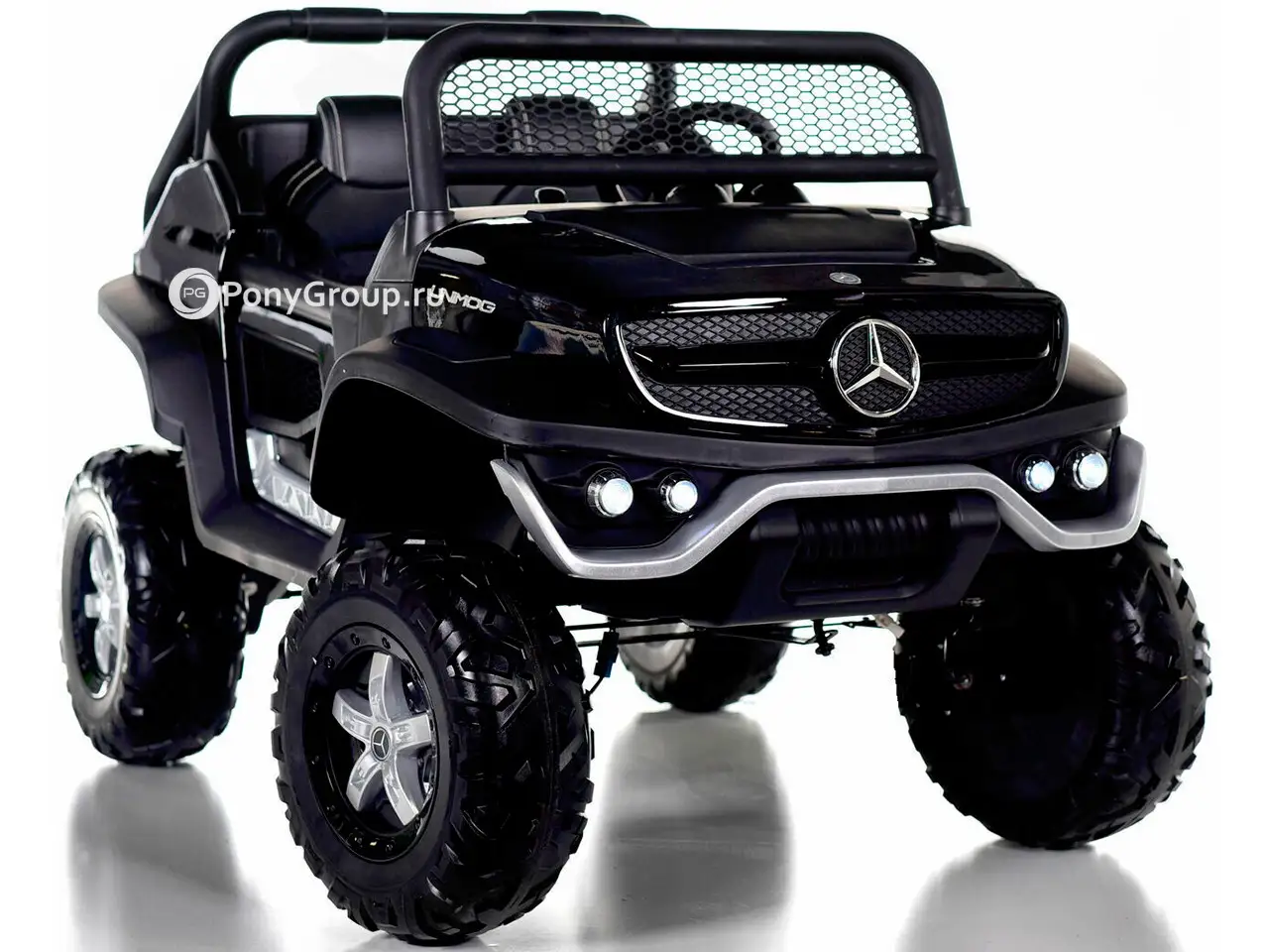 Электромобиль детский unimog mercedes