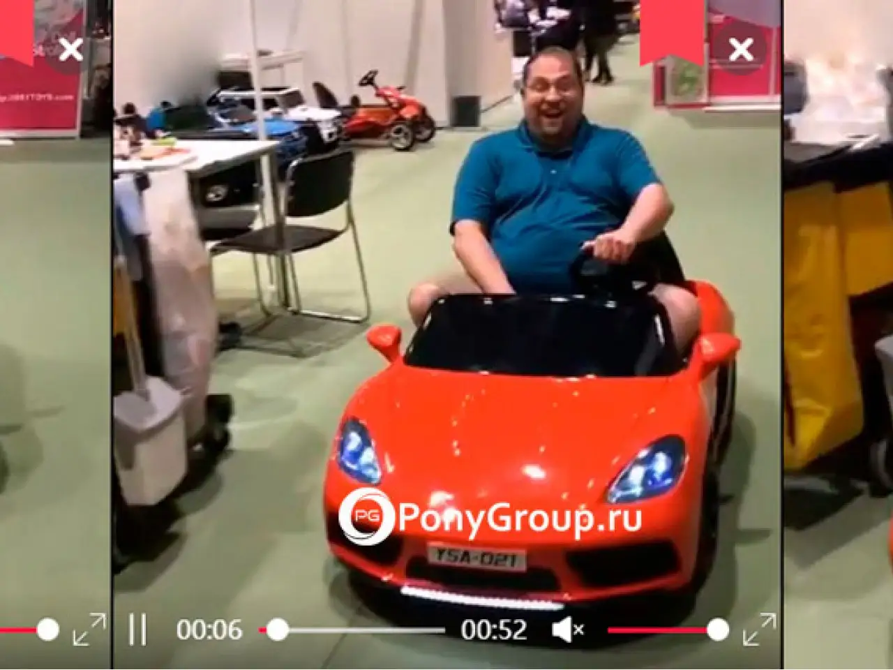 Электромобиль Porsche Cayman t911tt