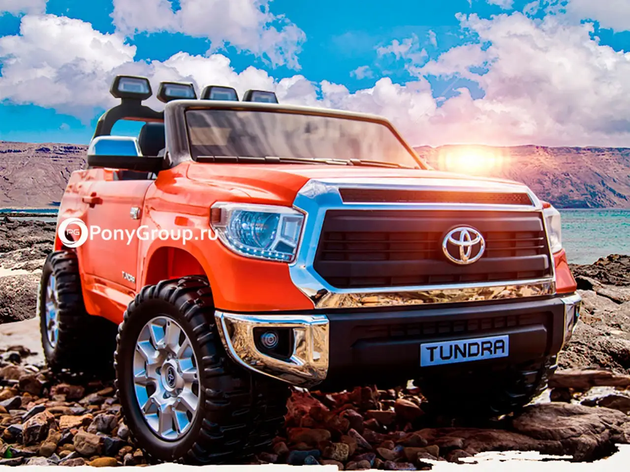 Электромобиль RIVERTOYS Toyota Tundra