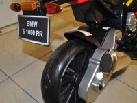 Детский мотоцикл BMW JT528 (с резиновыми колесами, кожаным сиденьем)