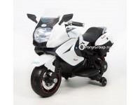 Детский мотоцикл BMW M001AA K1200GT (с резиновыми колесами, кожаным сиденьем)