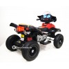 Детский квадроцикл E005KX-A (с резиновыми надувными колесами, кожаным сиденьем)
