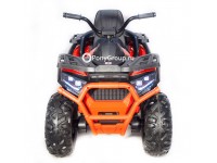 Детский квадроцикл Qwatro XMX 607 4x4 (полноприводный 4WD с резиновыми колесами, кожаным сиденьем)