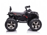 Детский квадроцикл T999MR QLS-3288 4X4 (полноприводный 4WD, с резиновыми колесами и кожаным сиденьем)