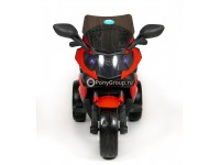 Детский мотоцикл MOTO M111AA (с резиновыми колесами, кожаным сиденьем)
