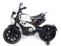 Детский мотоцикл MOTO SPORT DLS01 YEG2763 (с резиновыми колесами, кожаным сиденьем)