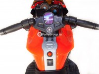 Детский мотоцикл Moto JC 919 (с резиновыми колесами, кожаным сиденьем)