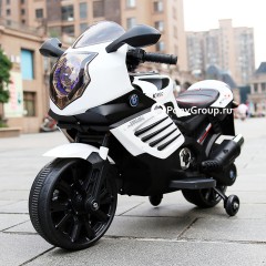 Детский мотоцикл M005AA LQ168 (резиновые колеса, кожа)