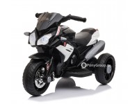 Детский мотоцикл Moto M555AA (с резиновыми колесами, кожаным сиденьем)