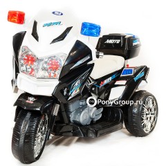 Детский мотоцикл MOTO POLICE СН8815 (кожа)