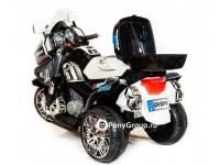 Детский мотоцикл MOTO POLICE СН8815 (с кожаным сиденьем)
