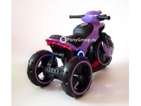 Детский мотоцикл Y-MAXI Police YM 198 (с кожаным сиденьем)