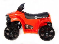 Детский квадроцикл JC912 (с резиновыми колесами, кожаным сиденьем)