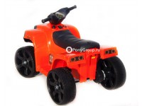 Детский квадроцикл JC912 (с резиновыми колесами, кожаным сиденьем)