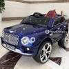 Детский электромобиль BENTLEY BENTAYGA E777KX (с резиновыми колесами, кожаным сиденьем)