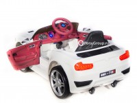 Детский электромобиль BMW 3 G BBH-718B (с резиновыми колесами, кожаным сиденьем)