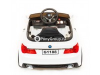 Детский электромобиль BMW 5 G1188 (с резиновыми колесами, кожаным сиденьем)