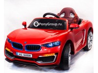 Детский электромобиль BMW HC 6688 (с резиновыми колесами, кожаным сиденьем)