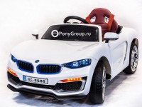 Детский электромобиль BMW HC 6688 (с резиновыми колесами, кожаным сиденьем)