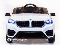 Детский электромобиль BMW JH-9996 (с резиновыми колесами, кожаным сиденьем)