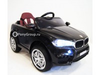 Детский электромобиль BMW O006OO VIP (с резиновыми колесами, кожаным сиденьем)