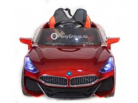 Детский электромобиль BMW SPORT YBG5758 (с резиновыми колесами, кожаным сиденьем)