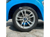 Детский электромобиль BMW X5M Z6661R (с резиновыми колесами, кожаным сиденьем)
