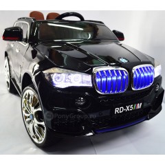 Детский электромобиль BMW X5 E002KX (резиновые колеса, кожа)