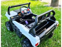 Детский электромобиль BUGGY F777 4x4 (полноприводный 4х4 с резиновыми колесами и кожаным сиденьем)