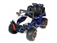 Детский электромобиль BUGGY T777MP 4x4 (полноприводный 4WD с монитором MP4, с резиновыми колесами и кожаным сиденьем)