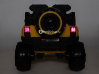 Детский электромобиль BUGGY T777MP 4x4 (полноприводный 4WD с монитором MP4, с резиновыми колесами и кожаным сиденьем)