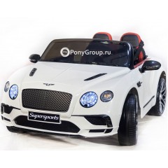 Детский электромобиль Bentley Continental Supersports JE1155 (резиновые колеса, кожа)