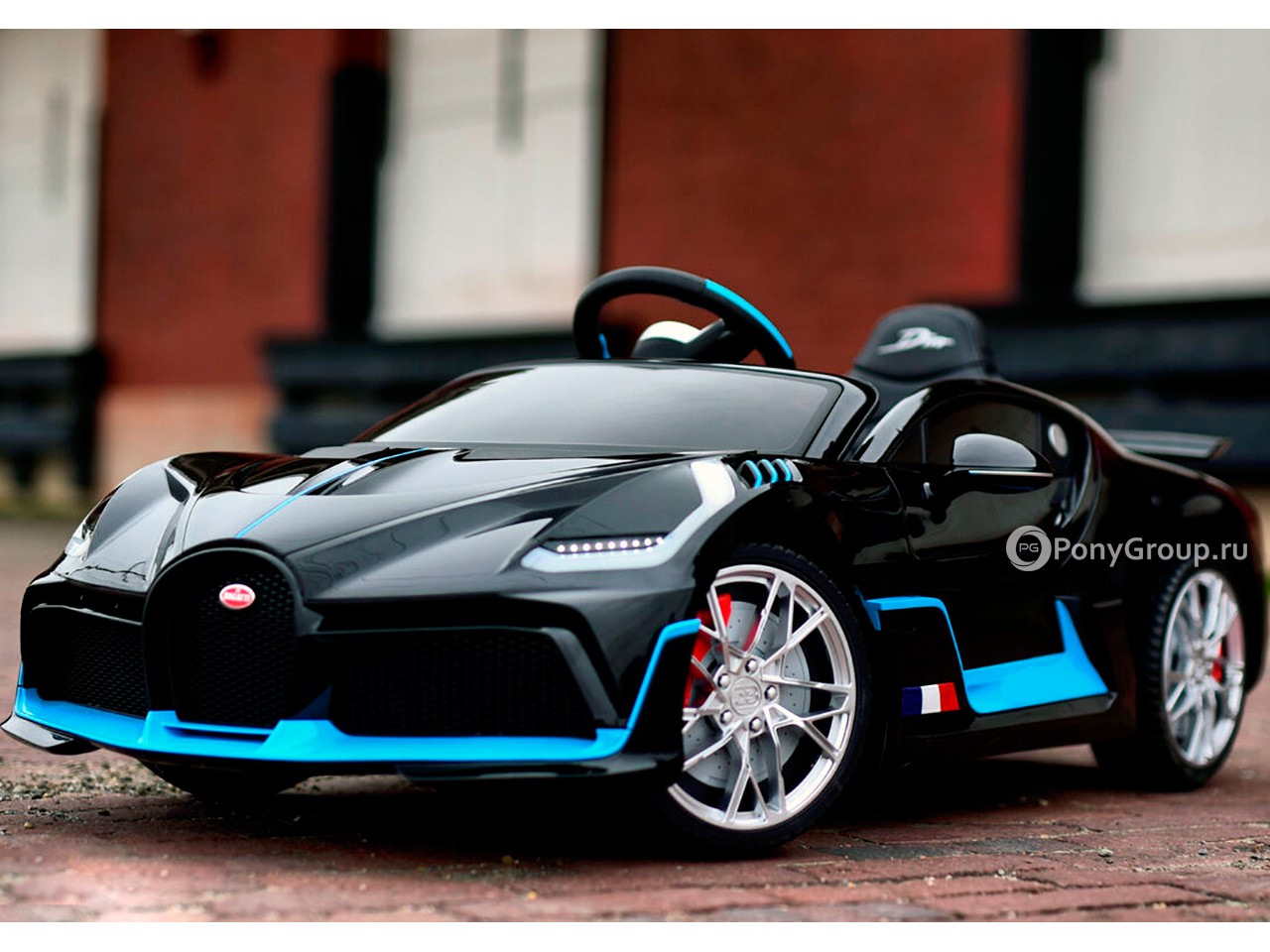 Электромобиль bugatti divo hl338