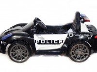 Детский электромобиль CH 9919A Police  (с резиновыми колесами, кожаным сиденьем, громкоговорителем)