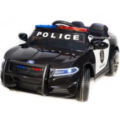 Детский электромобиль Dodge Police JC 666 Б007ОС (резиновые колеса, кожа, громкоговоритель)