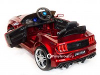 Детский электромобиль FORD GT LQ817A (с резиновыми колесами, кожаным сиденьем)