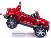Детский электромобиль FORD RANGER NEW F150 (двухместный с резиновыми колесами и кожаным сиденьем)