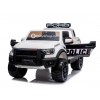 Детский электромобиль FORD RANGER RAPTOR POLICE DK-F150R (двухместный с резиновыми колесами и кожаным сиденьем)