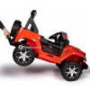 Детский электромобиль JEEP RUBICON 4x4 DK-JWR555 (полноприводный 4х4 с резиновыми колесами и кожаным сиденьем)