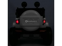 Детский электромобиль JEEP WRANGLER T333MP 4x4 (полноприводный 4WD с резиновыми колесами и кожаным сиденьем)