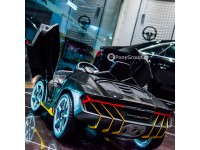 Детский электромобиль Lamborghini Centenario Z6726R (с резиновыми колесами и кожаным сиденьем)