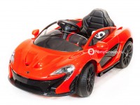 Детский электромобиль McLaren P1 672 R (с резиновыми колесами, кожаным сиденьем)