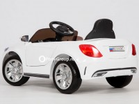 Детский электромобиль Mercedes-Benz Б111ОС (с резиновыми колесами, кожаным сиденьем)