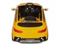Детский электромобиль Mercedes-Benz Concept GLC Coupe BBH-0008 (с резиновыми колесами и кожаным сиденьем)