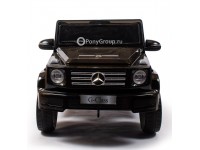 Детский электромобиль Mercedes-Benz G500 JJ2077 (с резиновыми колесами и кожаным сиденьем)