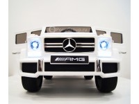 Детский электромобиль Mercedes-Benz G63 AMG HAL168 (с резиновыми колесами и кожаным сиденьем)